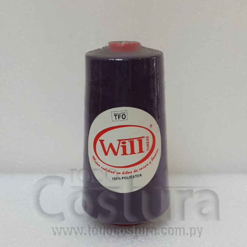HILO DE COSER WILL (174 - LILA OSCURO - 2500Y) 40/2 -TFO