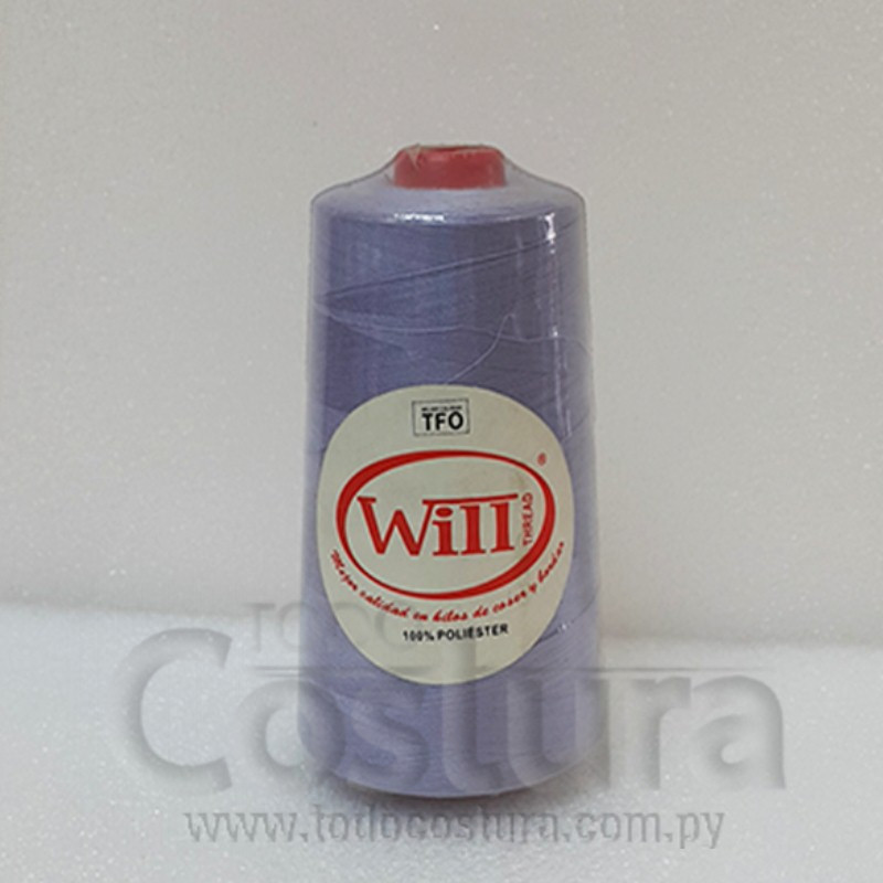 HILO DE COSER WILL (189 - LILA CLARO - 2500Y) 40/2 -TFO