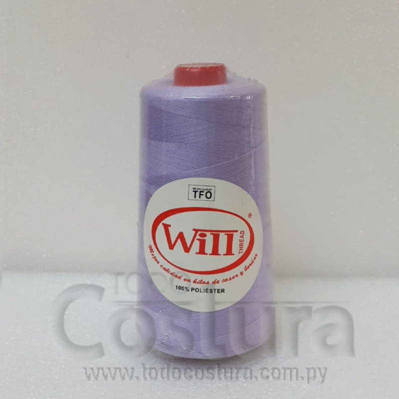 HILO DE COSER WILL (191 - LILA CLARO - 2500Y) 40/2 -TFO