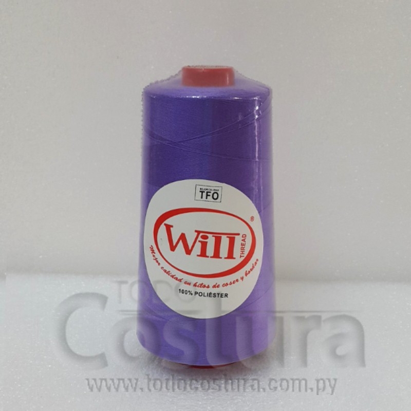 HILO DE COSER WILL (196 - LILA - 2500Y) 40/2 -TFO
