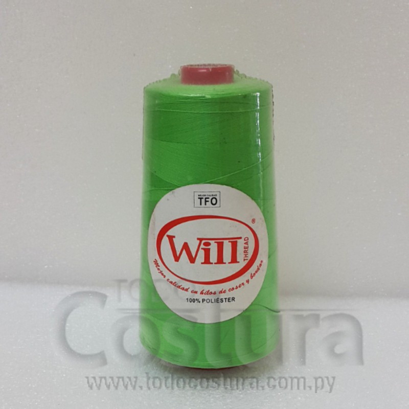 HILO DE COSER WILL (203 - VERDE - 2500Y) 40/2 -TFO