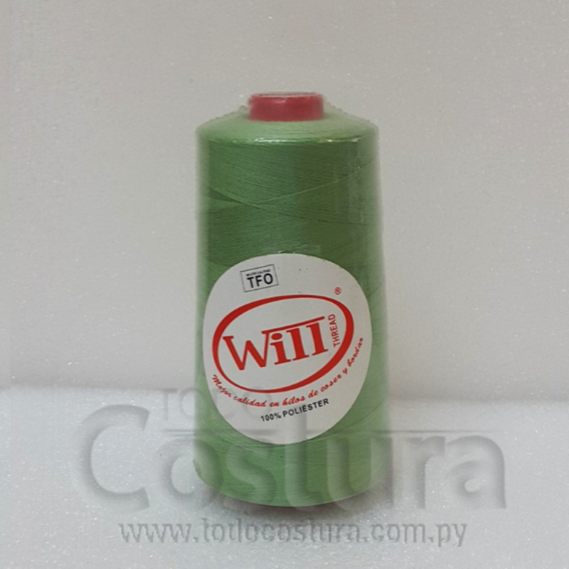 HILO DE COSER WILL (206 - VERDE - 2500Y) 40/2 -TFO