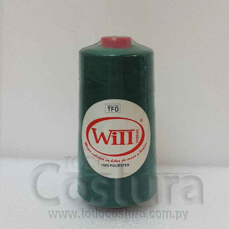 HILO DE COSER WILL (218 - VERDE - 2500Y) 40/2 -TFO