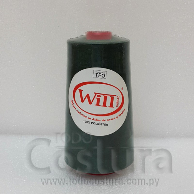 HILO DE COSER WILL (223 - VERDE MUSGO - 2500Y) 40/2 -TFO