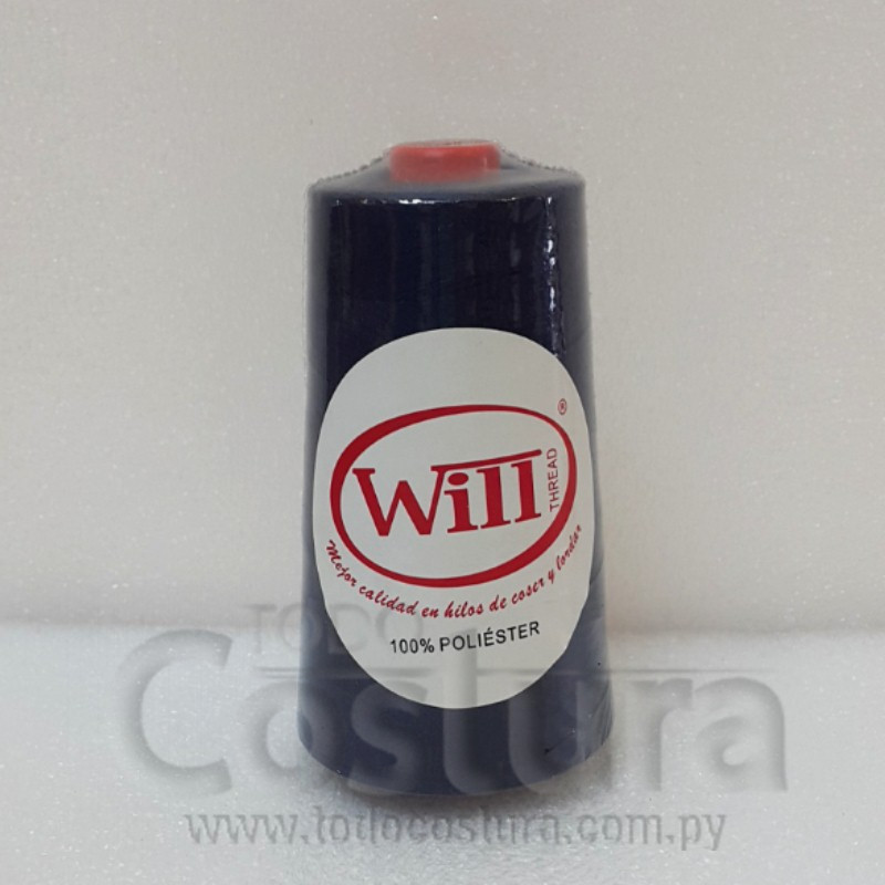 HILO DE COSER WILL (322 - AZUL NEGRUZCO - 2500Y) 40/2 -TFO