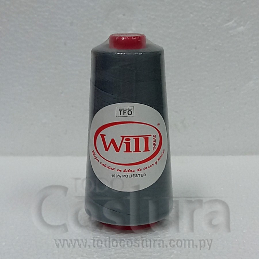 HILO DE COSER WILL (341 - GRIS - 2500Y) 40/2 -TFO