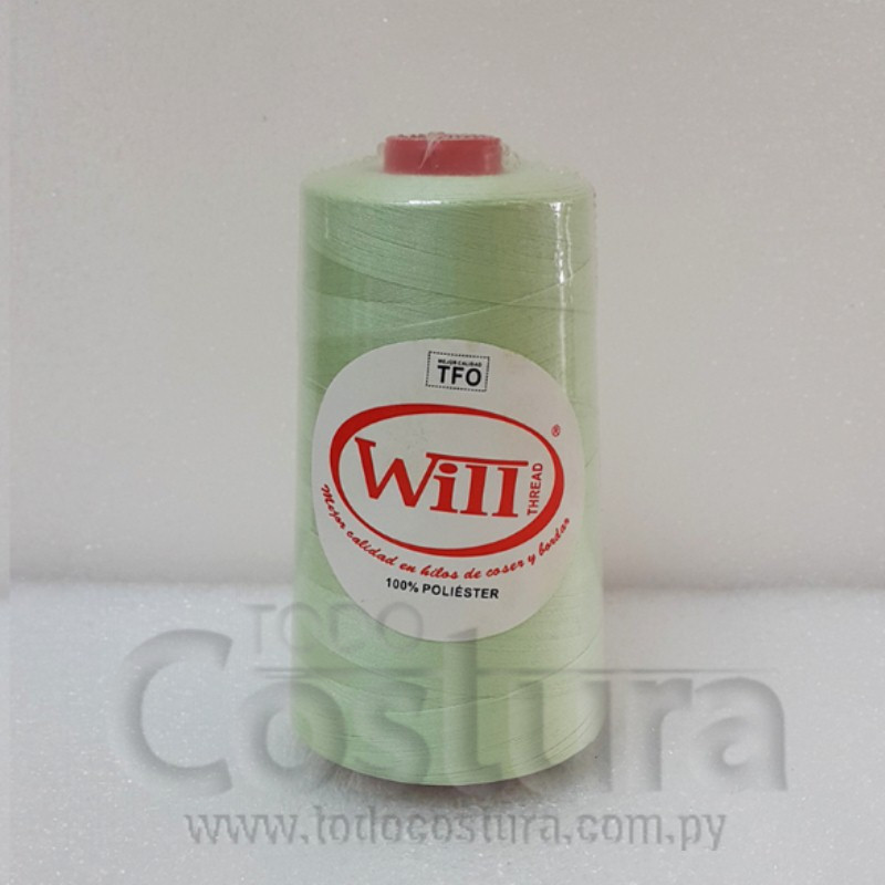 HILO DE COSER WILL (403 - VERDE AGUA - 2500Y) 40/2 -TFO