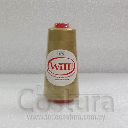 HILO DE COSER WILL (412 - ORO - 2500Y) 40/2 -TFO