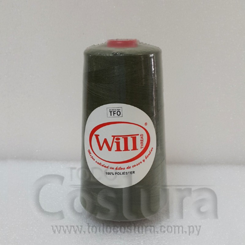 HILO DE COSER WILL (416 - VERDE MUSGO - 2500Y) 40/2 -TFO