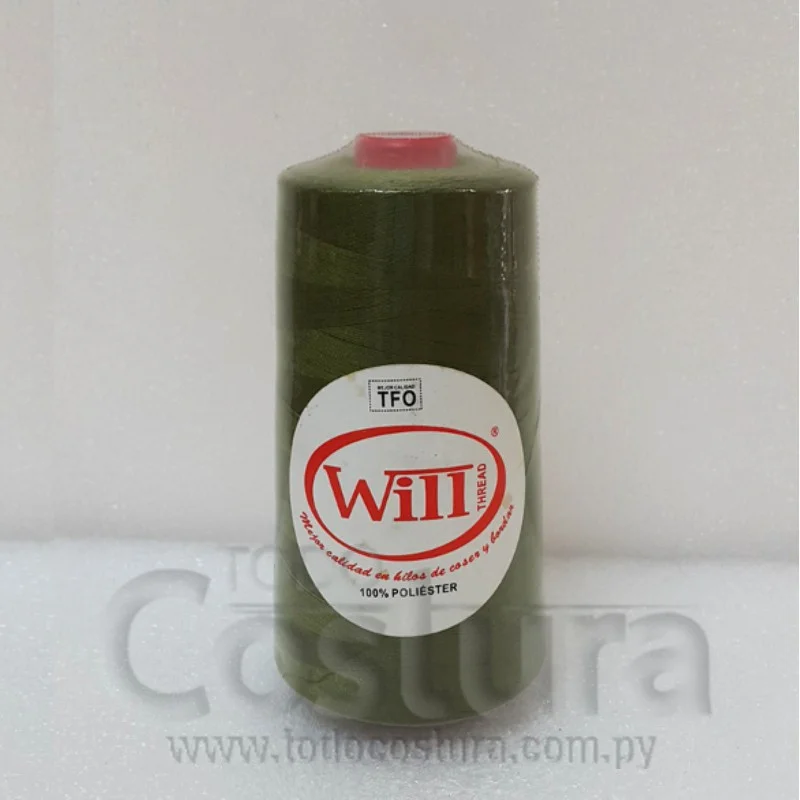 HILO DE COSER WILL (418 - VERDE MUSGO - 2500Y) 40/2 -TFO