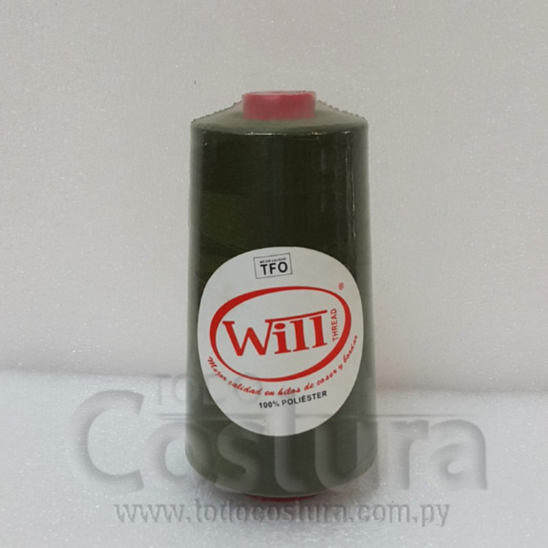 HILO DE COSER WILL (420 - VERDE MUSGO - 2500Y) 40/2 -TFO
