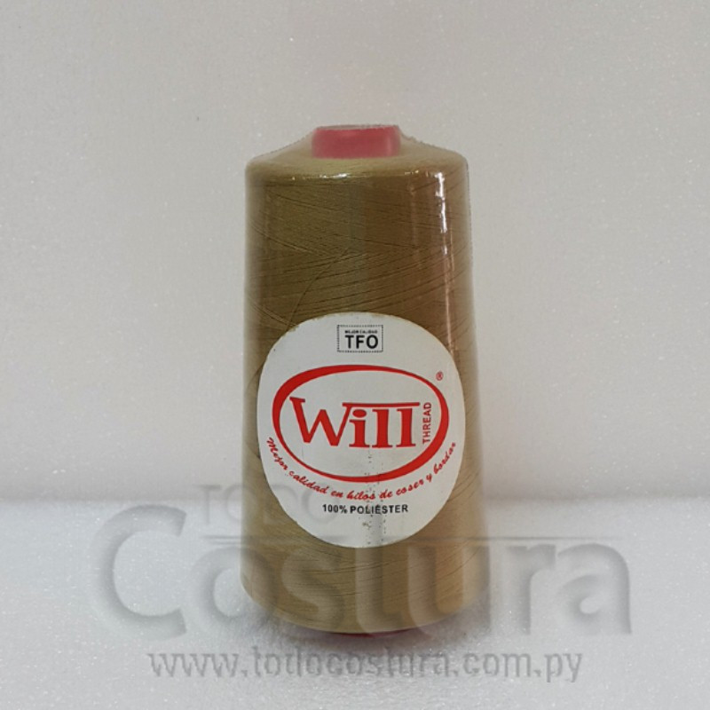 HILO DE COSER WILL (434 - BEIGE - 2500Y) 40/2 -TFO
