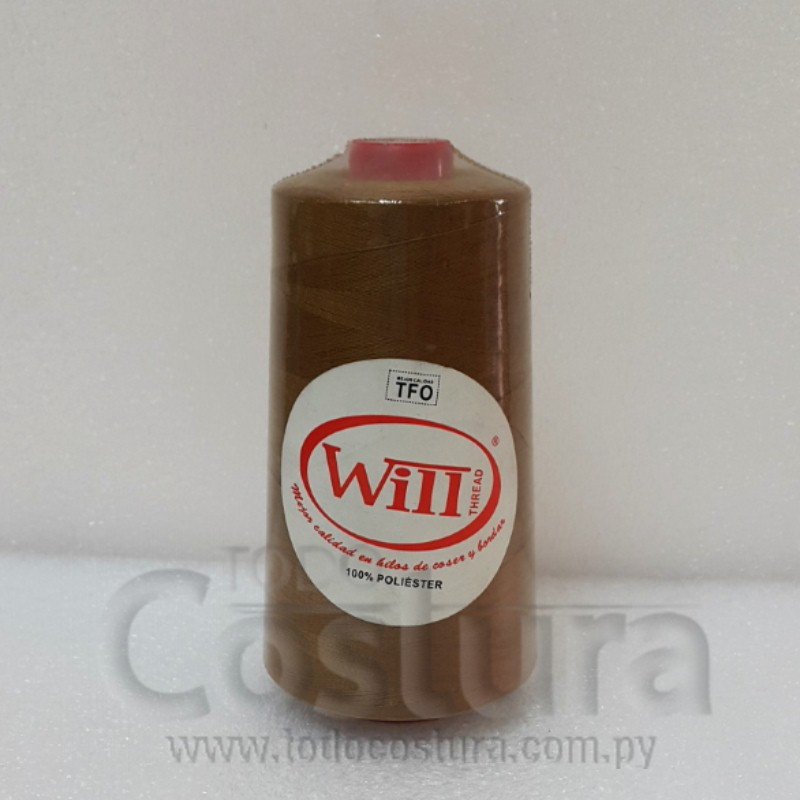 HILO DE COSER WILL (437 - MARRON - 2500Y) 40/2 -TFO