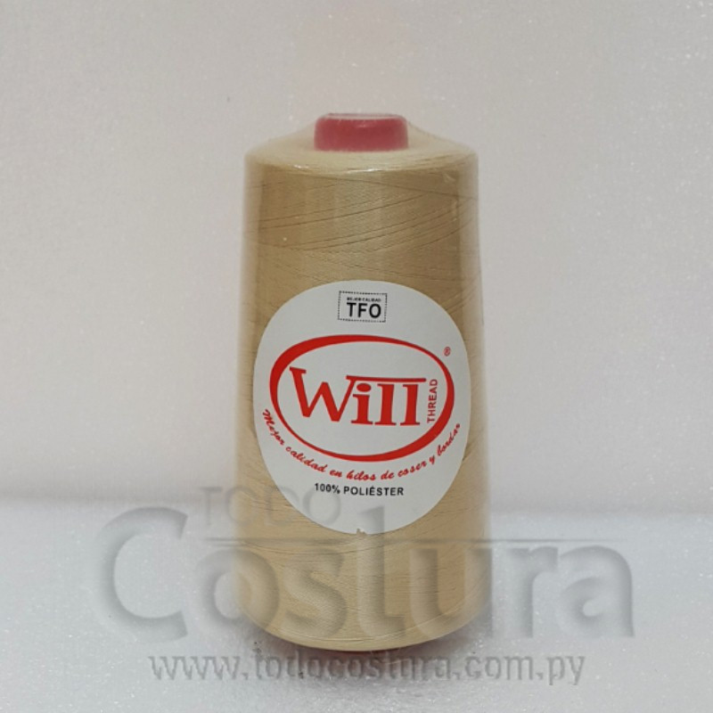 HILO DE COSER WILL (457 - BEIGE CLARO - 2500Y) 40/2 -TFO