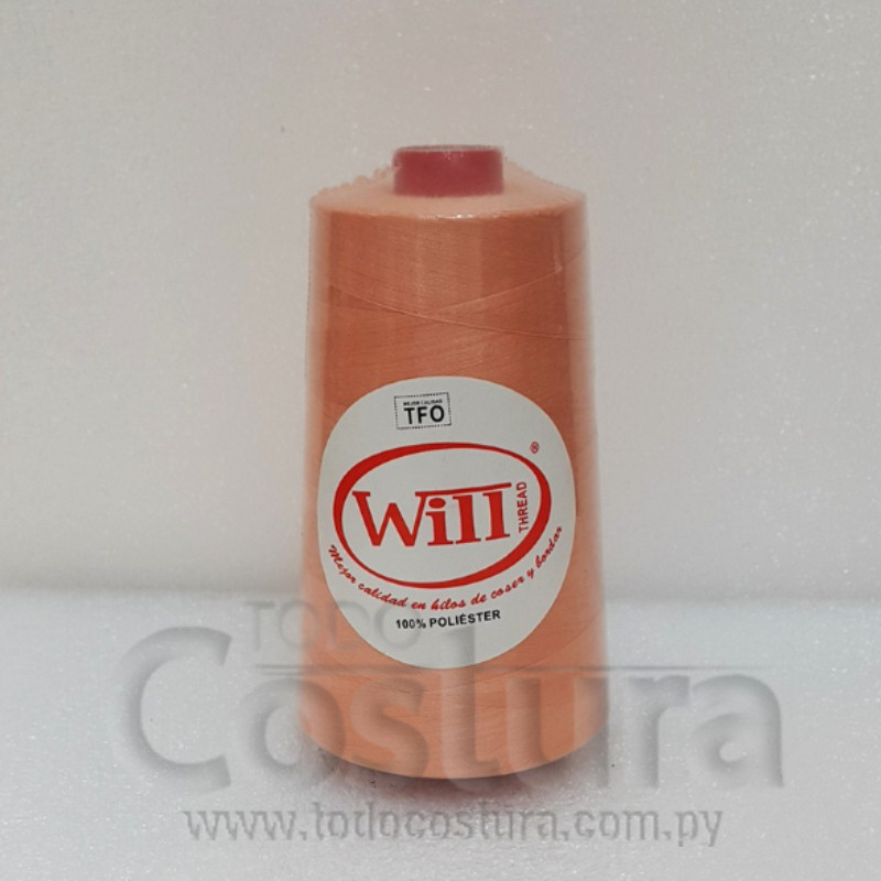 HILO DE COSER WILL (463 - NARANJA CLARO - 2500Y) 40/2 -TFO