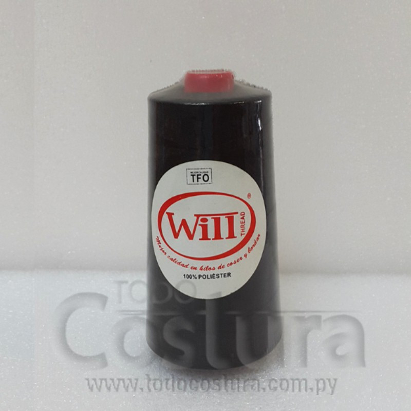 HILO DE COSER WILL (496 - MUSGO OSCURO - 2500Y) 40/2 -TFO