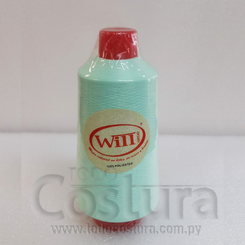 HILO TEXTURIZADO WILL (228 - VERDE AGUA - 200G) 165DTEX