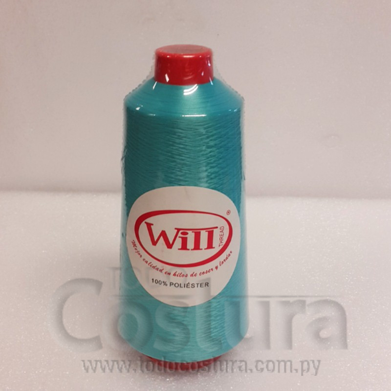 HILO TEXTURIZADO WILL (233 - TURQUESA - 200G) 165DTEX
