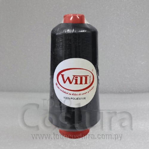 HILO TEXTURIZADO WILL (325 - NEGRO - 200G) 165DTEX