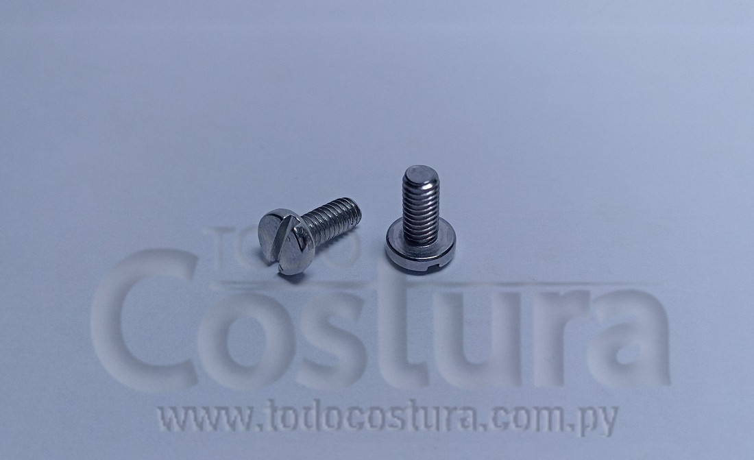 TORNILLO DE TAPA COSEDORA DE BOLSA WILLPEX GK26-1A / SOP. BASTIDOR BORDADORA INDUSTRIAL