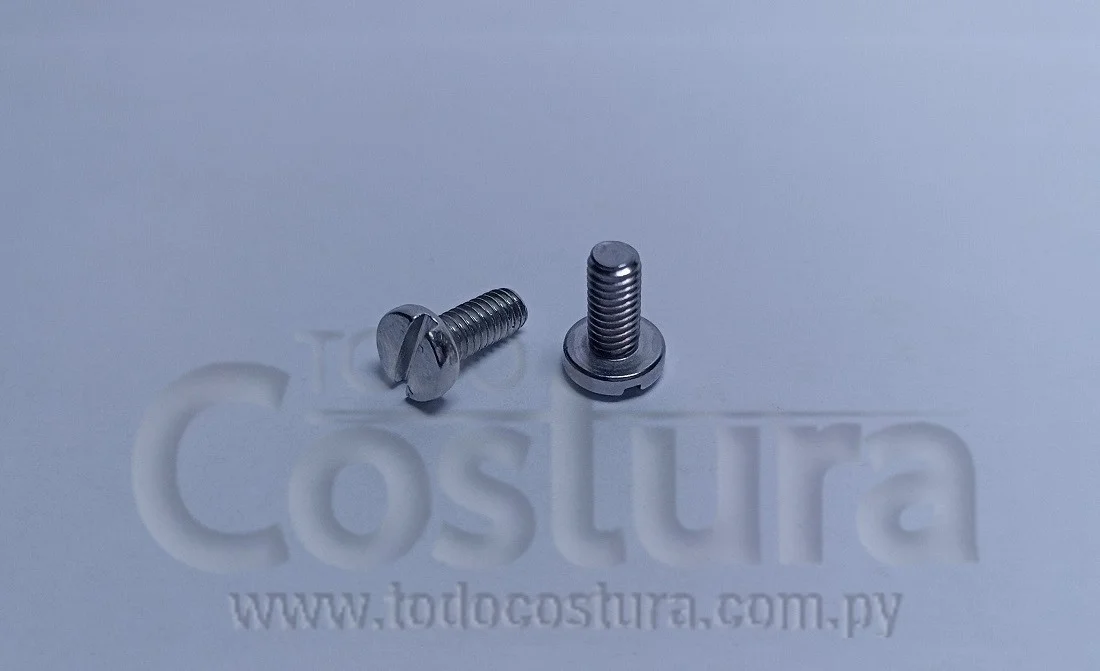 TORNILLO DE TAPA COSEDORA DE BOLSA WILLPEX GK26-1A / SOP. BASTIDOR BORDADORA INDUSTRIAL