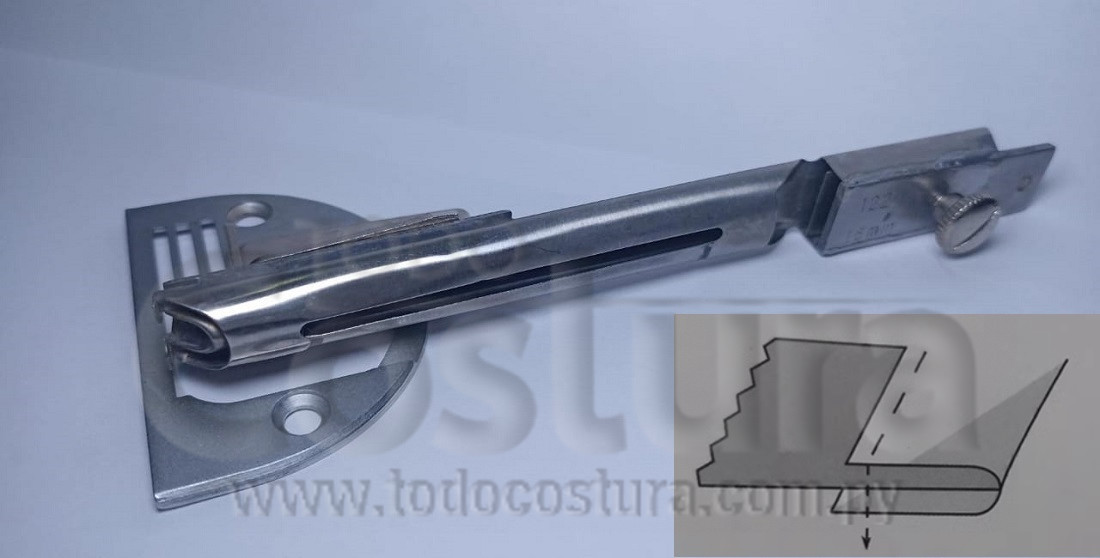 KIT DE DOBLADILLOR P/ ELASTICO (16MM) RECTA INDUSTRIAL