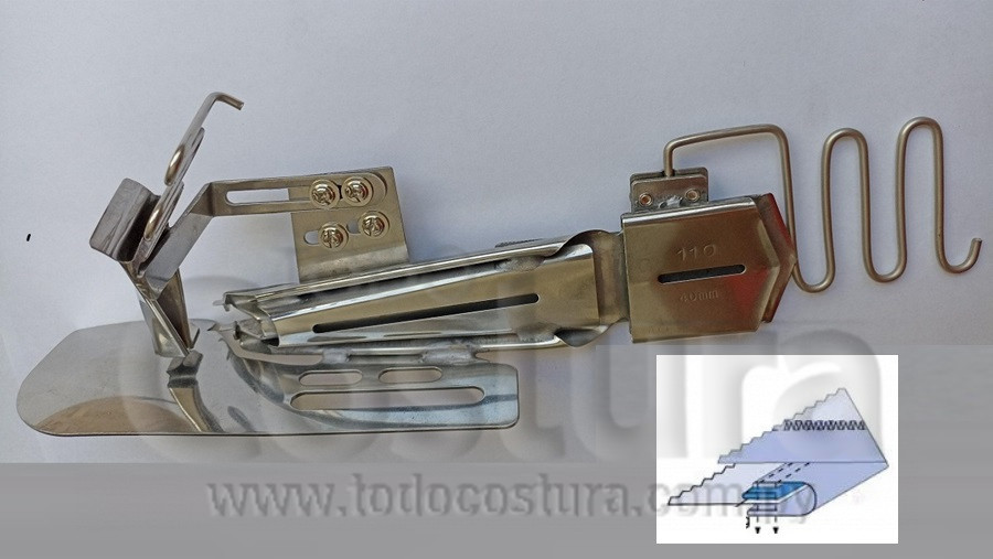 DOBLADILLADOR CON RIBETE (4,0 - DD) COLLARETA CERRADA