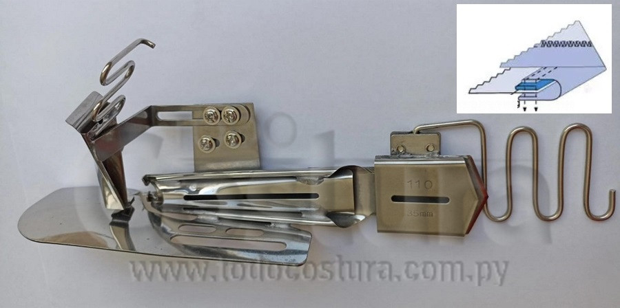 DOBLADILLADOR CON RIBETE (3,5 - DD) COLLARETA CERRADA