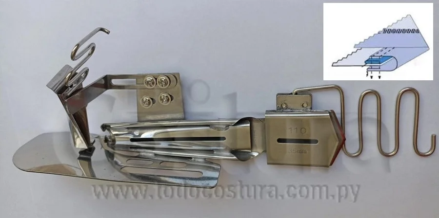 DOBLADILLADOR CON RIBETE (3,5 - DD) COLLARETA CERRADA