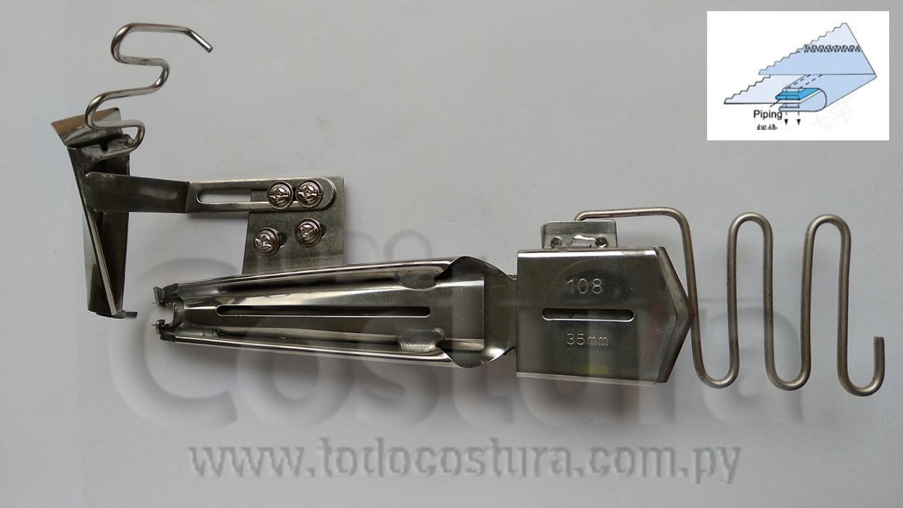 DOBLADILLADOR CON RIBETE (3,5 - DD) COLLARETA ABIERTA