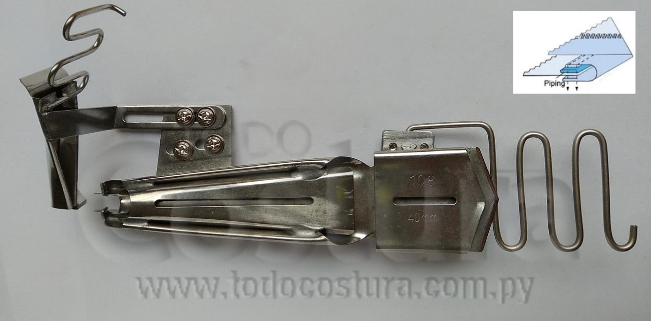 DOBLADILLADOR CON RIBETE (4,0 - DD) COLLARETA ABIERTA