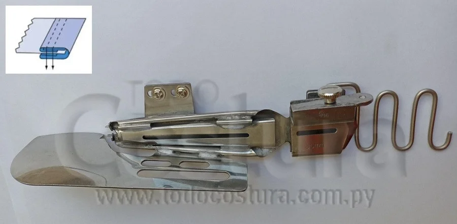 DOBLADILLADOR CON ELASTICO (3,0 - DD) COLLARETA CERRADA