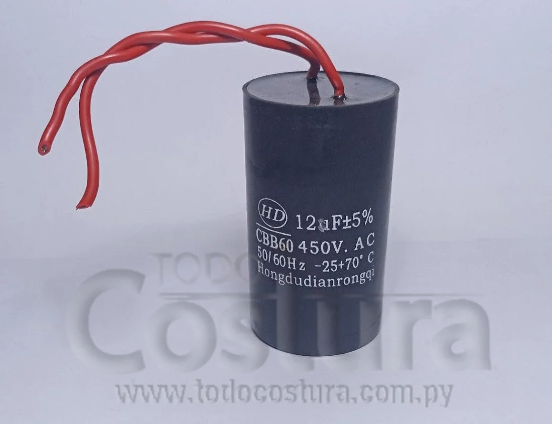 CAPACITOR P/ MOTOR INDUSTRIAL RM1818-1- NORMAL (12UF / 10UF)