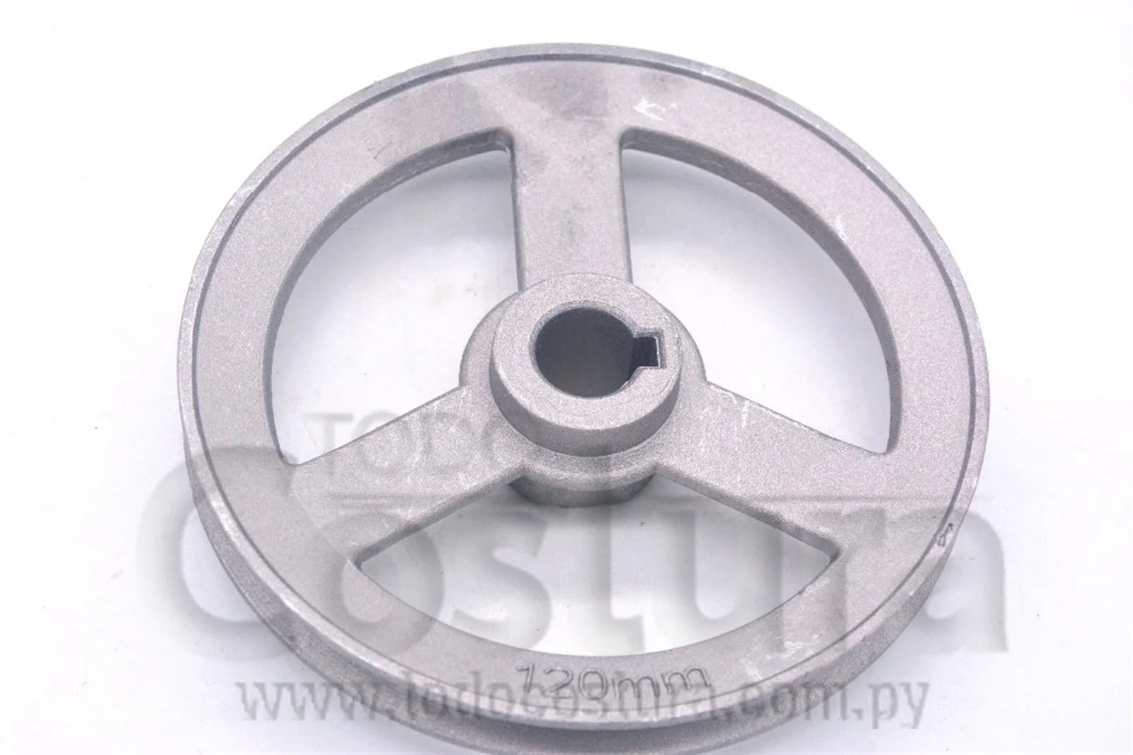 POLEA (120MM) DE MOTOR INDUSTRIAL