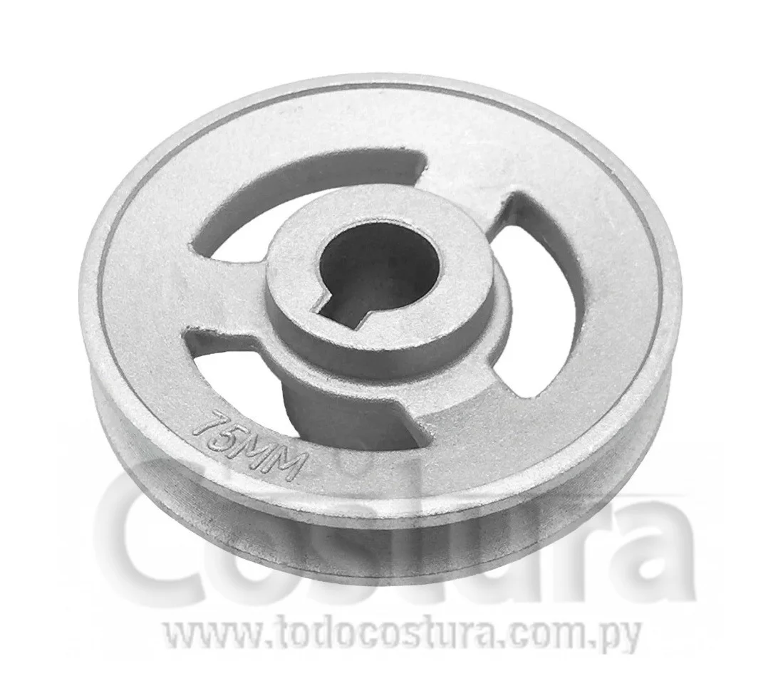 POLEA (75MM) DE MOTOR INDUSTRIAL