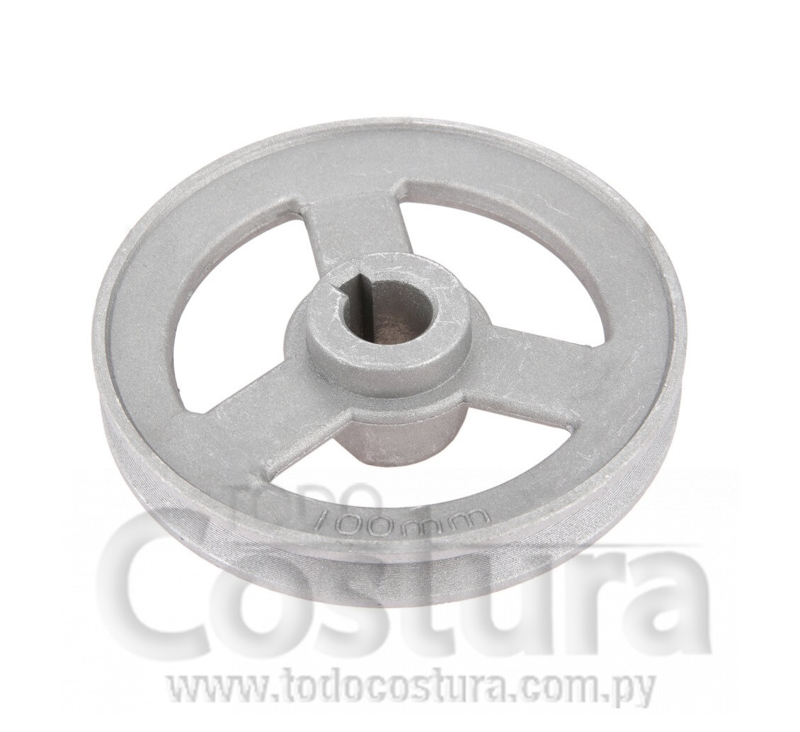 POLEA (100MM) DE MOTOR INDUSTRIAL