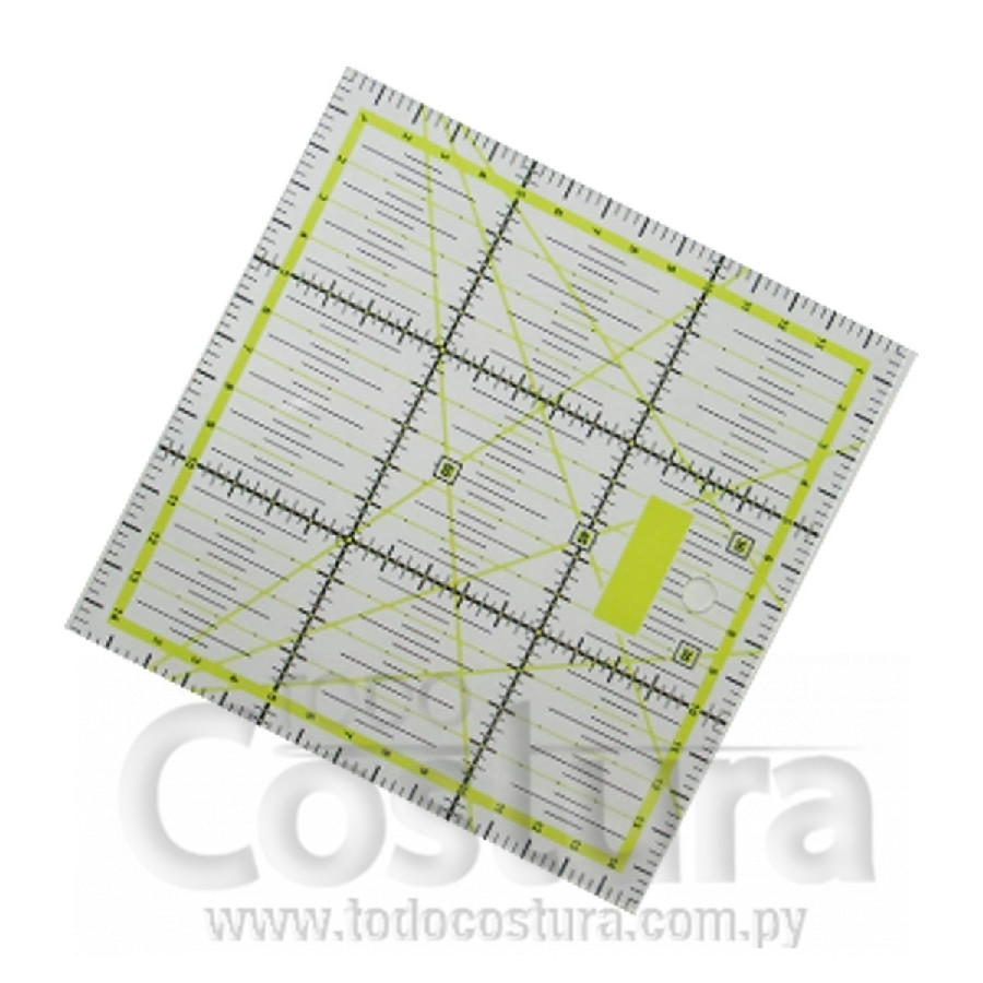 REGLA QUILTING 15X15CM