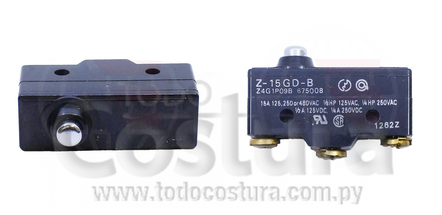 BOTON PULSADOR - COSEDORA DE BOLSA SIRUBA AA-6