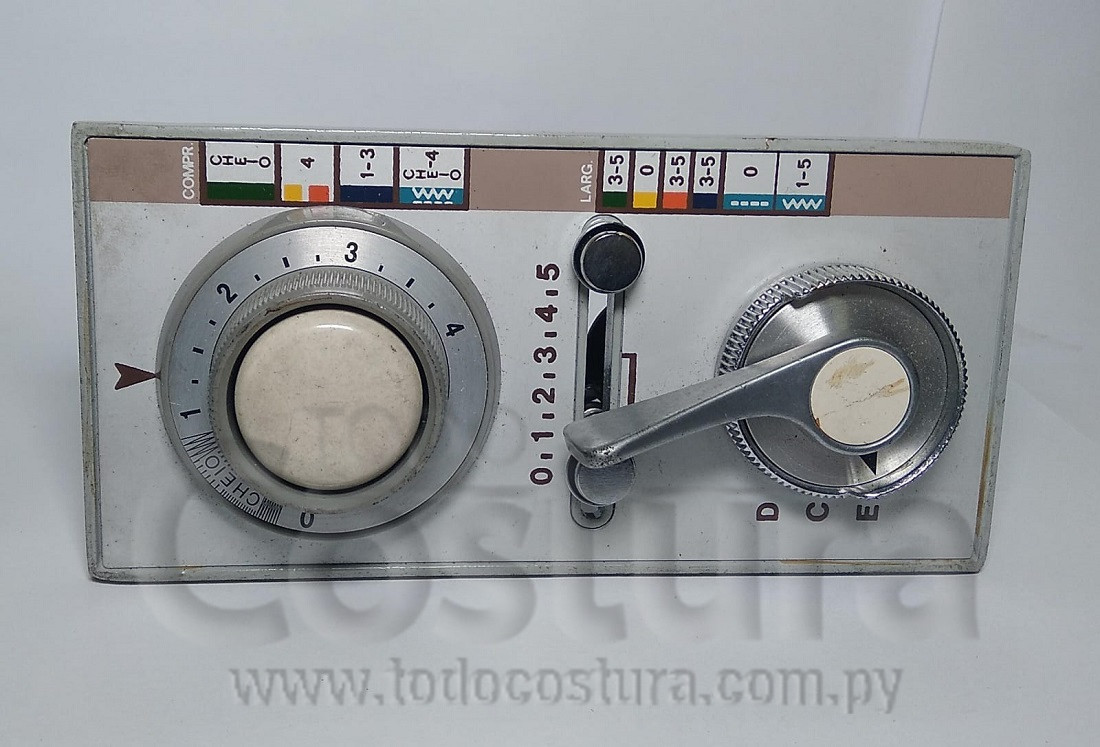 PANEL COMPLETO REGULADOR DE PUNTADA ELGIN G51