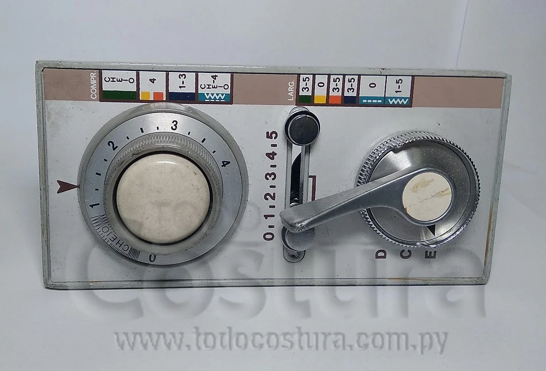 PANEL COMPLETO REGULADOR DE PUNTADA ELGIN G51