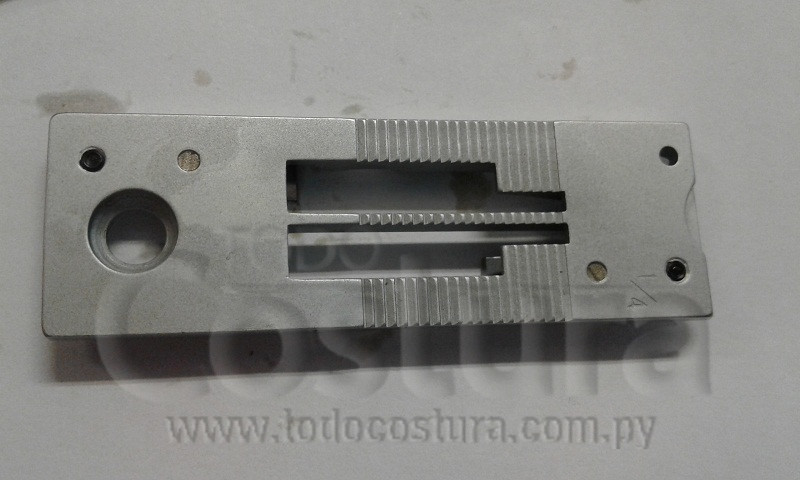 CHAPA DIENTE (1/4 - LIVIANO) DOBLE AGUJA ELECT. SIRUBA T828-42-064ML/C