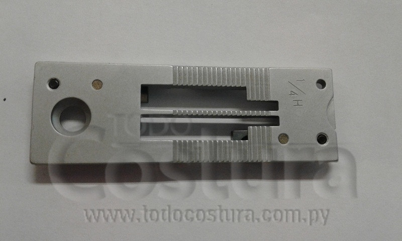 CHAPA DIENTE (1/4 - PESADO) DOBLE AGUJA ELECT. SIRUBA T828-42-064HL/C