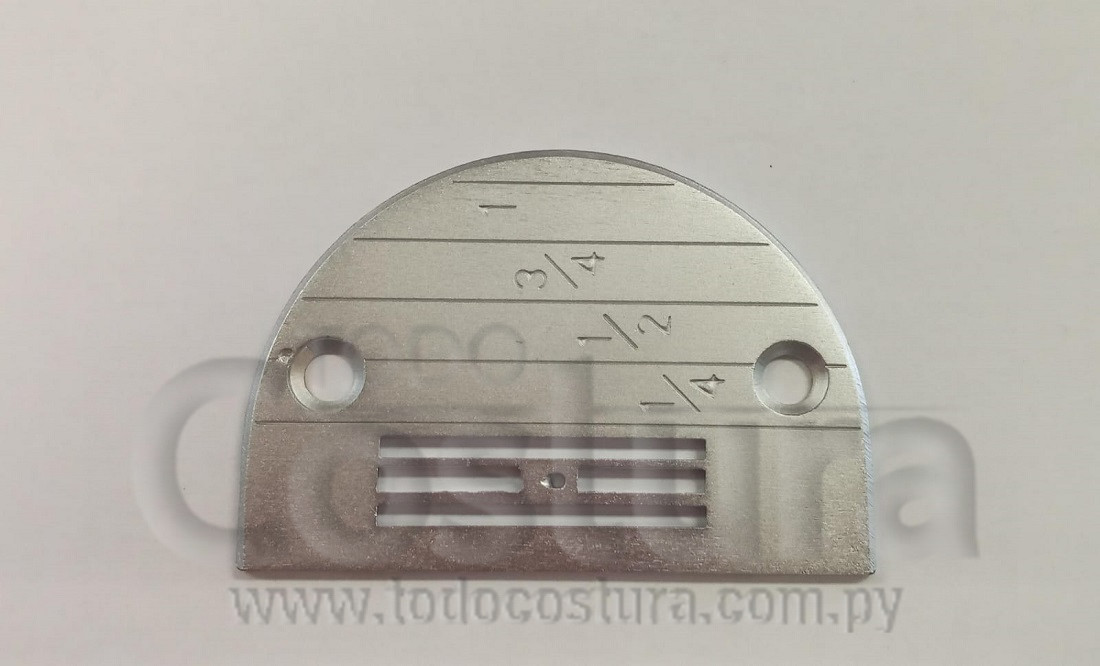 CHAPA DIENTE (4 CARRERAS - AG: 1.2 MM) RECTA BROTHER