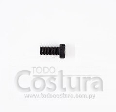 TORNILLO DE TAPA FRONTAL SOPORTE DE DOBLADILLADOR COLLARETA JACK W4 / SIRUBA T828