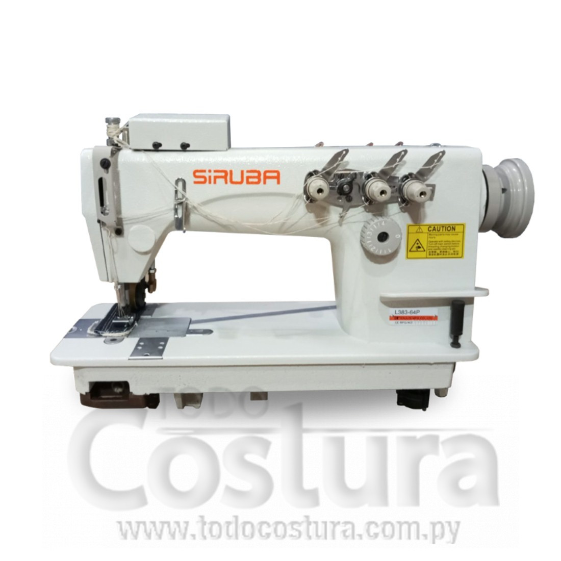 RECTA CADENETA (3 AGUJAS - CON PULLER) SIRUBA L383-64P