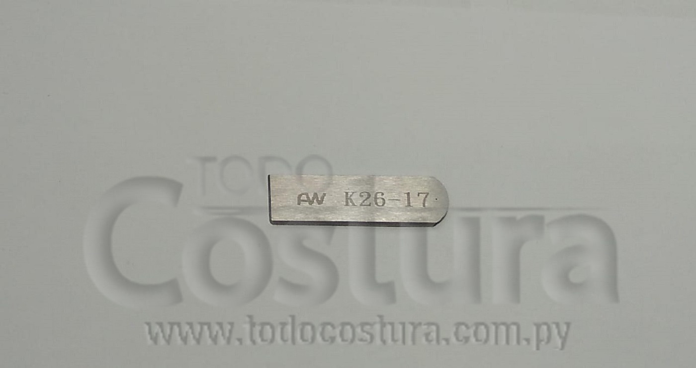 CUCHILLA INFERIOR FLATSEAMER SIRUBA D007R/RH