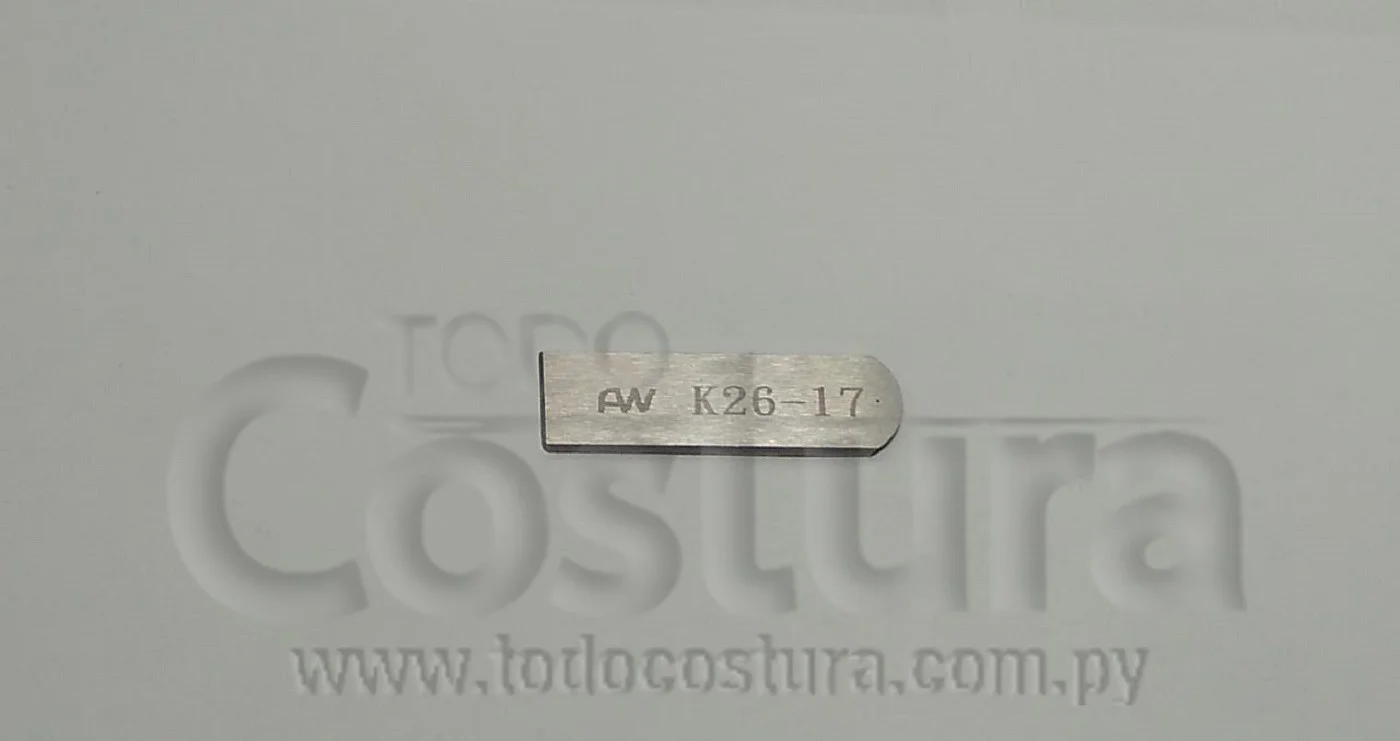 CUCHILLA INFERIOR FLATSEAMER SIRUBA D007R/RH
