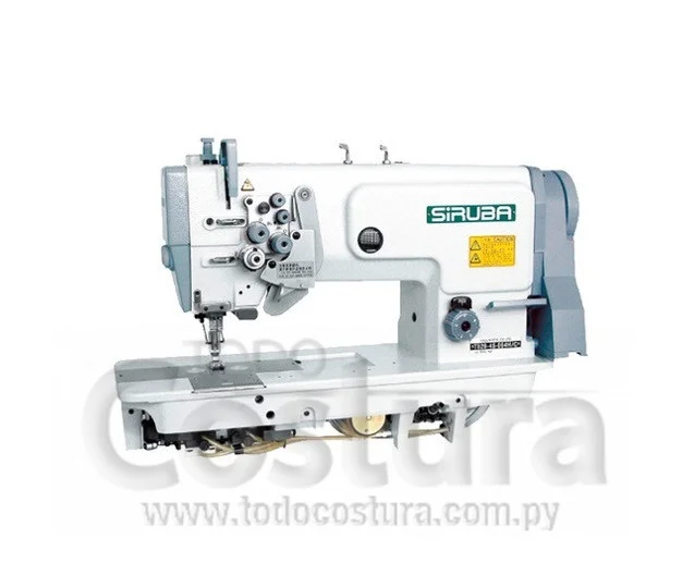 DOBLE AGUJA MECANICA (PESADA - REBATIBLE - CROCHET GRANDE) SIRUBA T828-75-064H