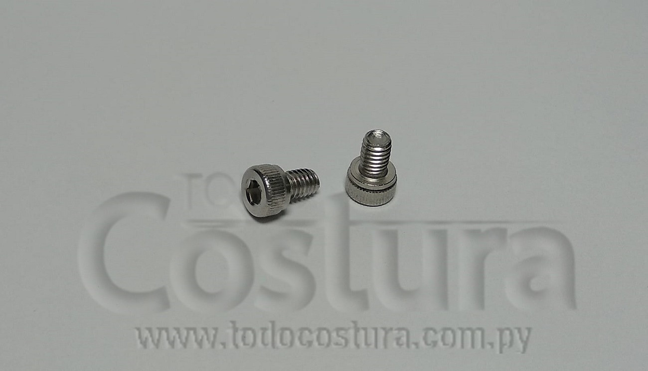 TORNILLO SOPORTE PRENSATELA BLANK ATRACADORA BROTHER KE430FX