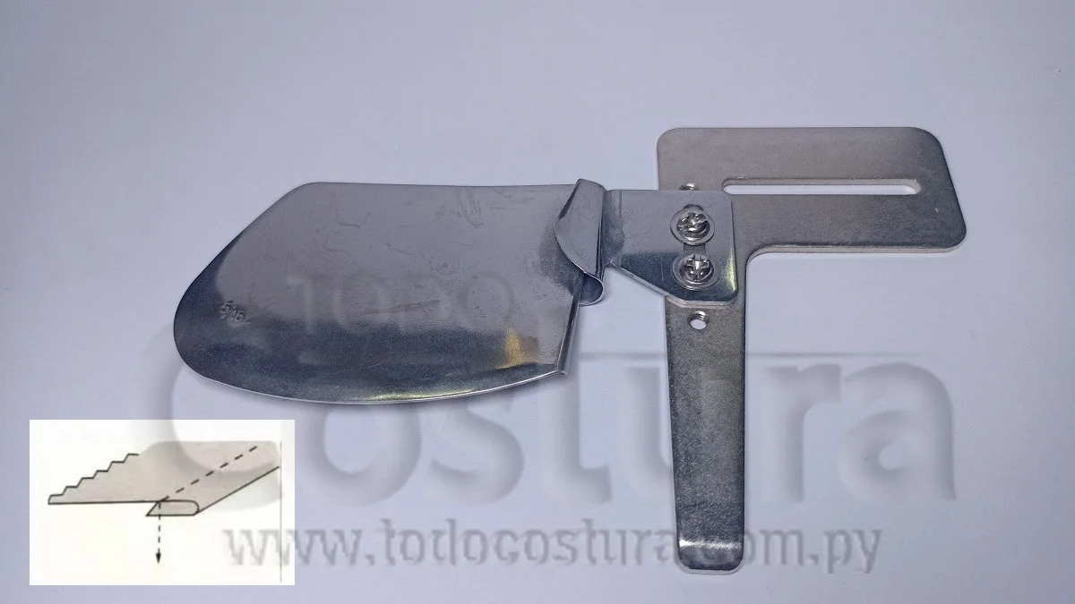 DOBLADILLADOR (0,5 CM) P/ PESPUNTE RECTA INDUSTRIAL